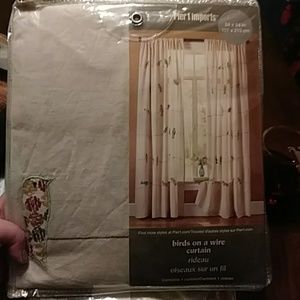 2Curtains, Birds on a Wire, 54x84", Pier 1 Imports